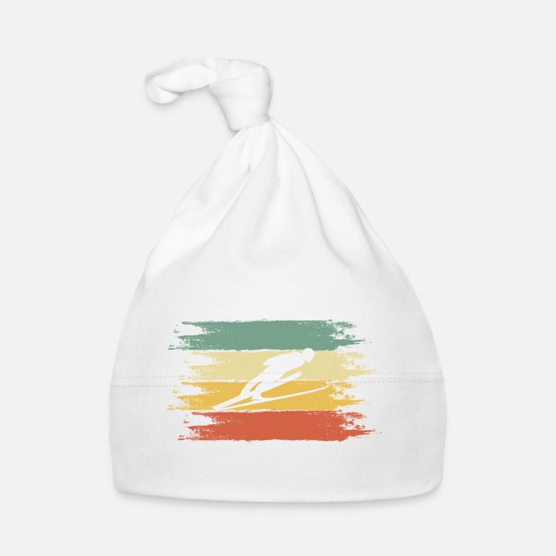 Ski jumping Organic Baby Cap