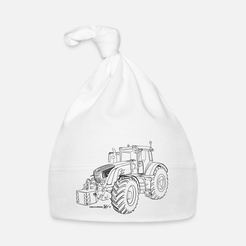 Schlepper 936 Baby Bio-Mütze