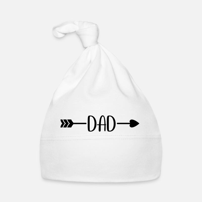 Papa - Bonnet bio Bébé - blanc