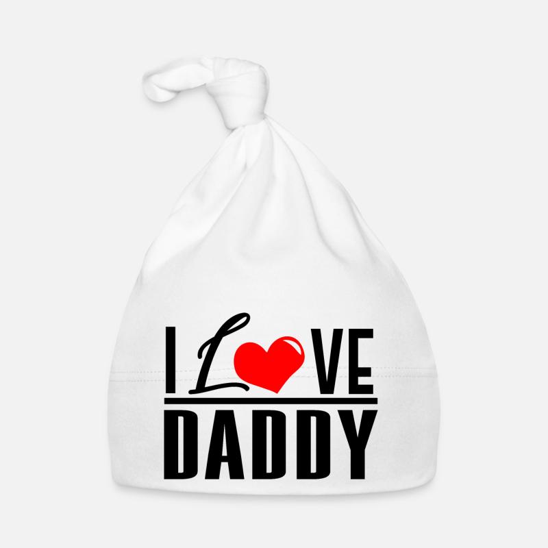 love dad Bonnet bio Bébé