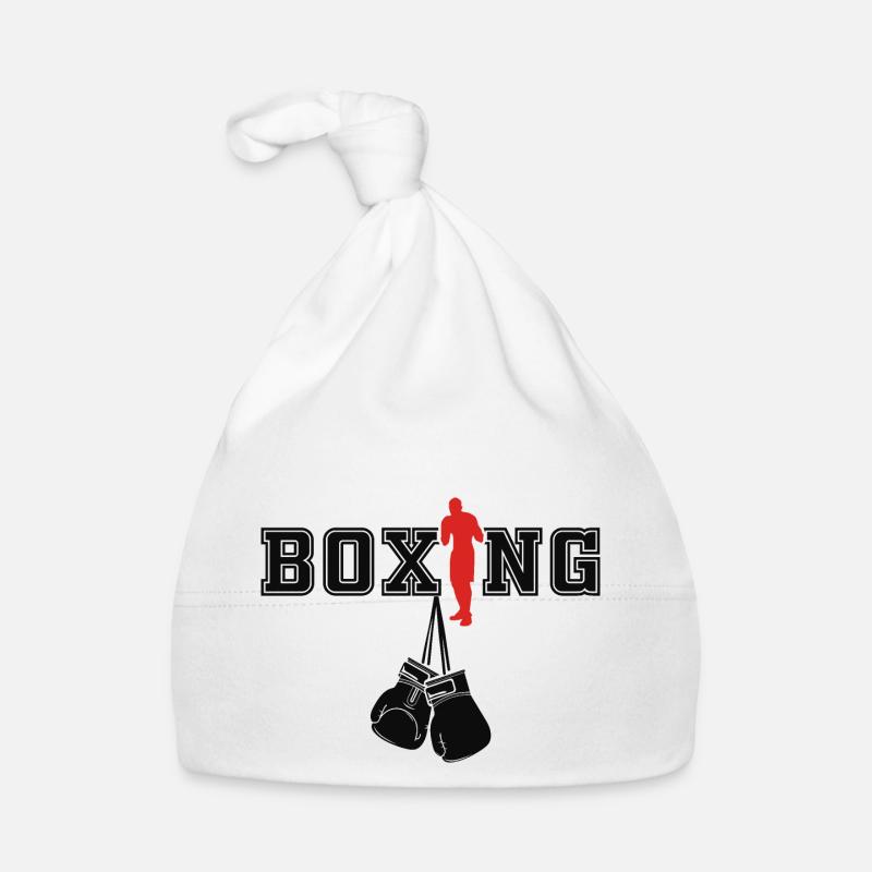 Beste Box-Geschenkidee für einen Boxer Baby Bio-Mütze