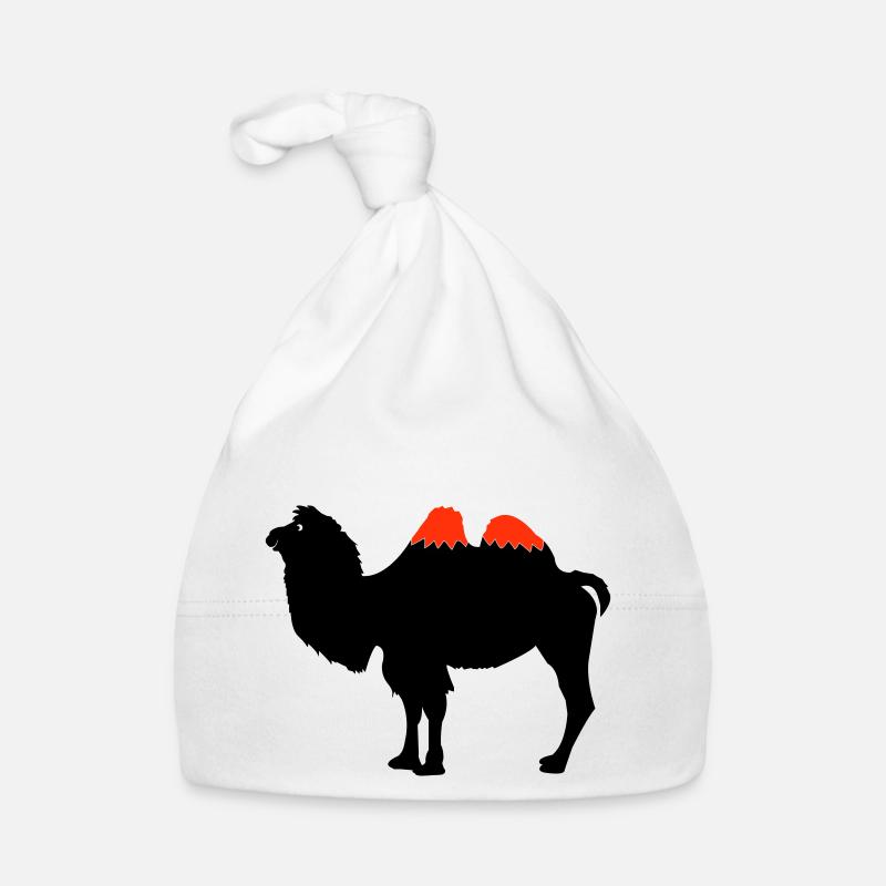 Kamel Silhouette Baby Bio-Mütze