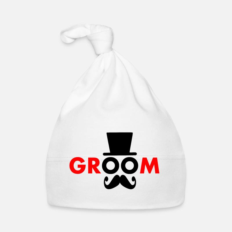 Groom Baby Bio-Mütze