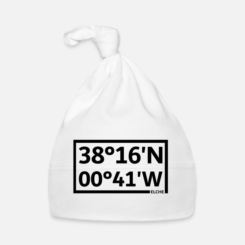 Elche coordinates Organic Baby Cap