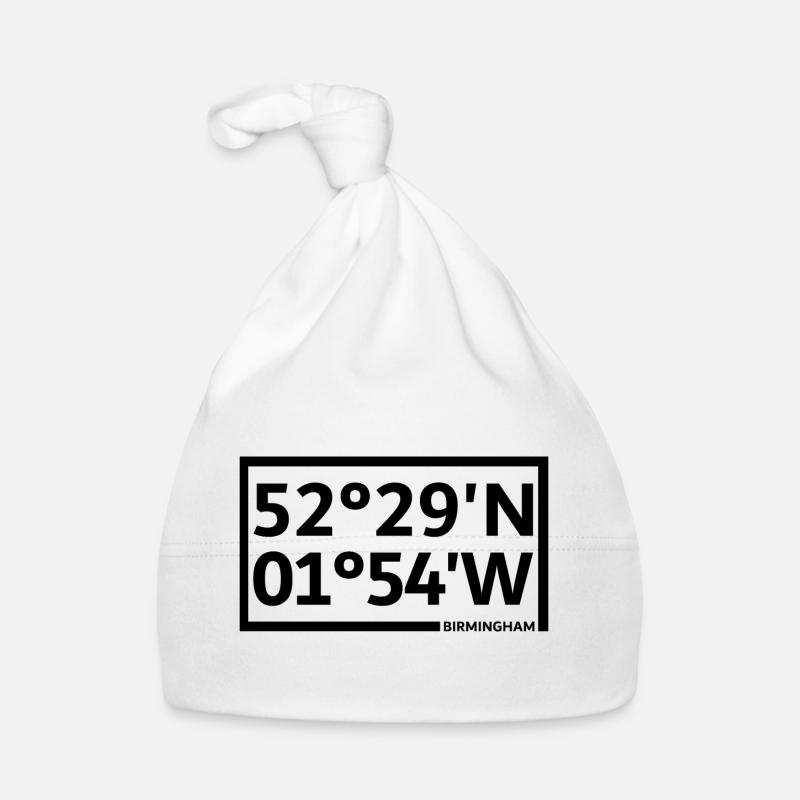 Birmingham Coordinates Organic Baby Cap
