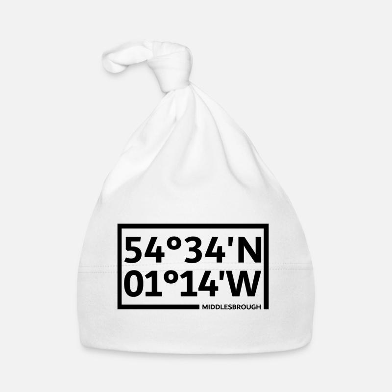 Coordonnées de Middlesbrough Bonnet bio Bébé