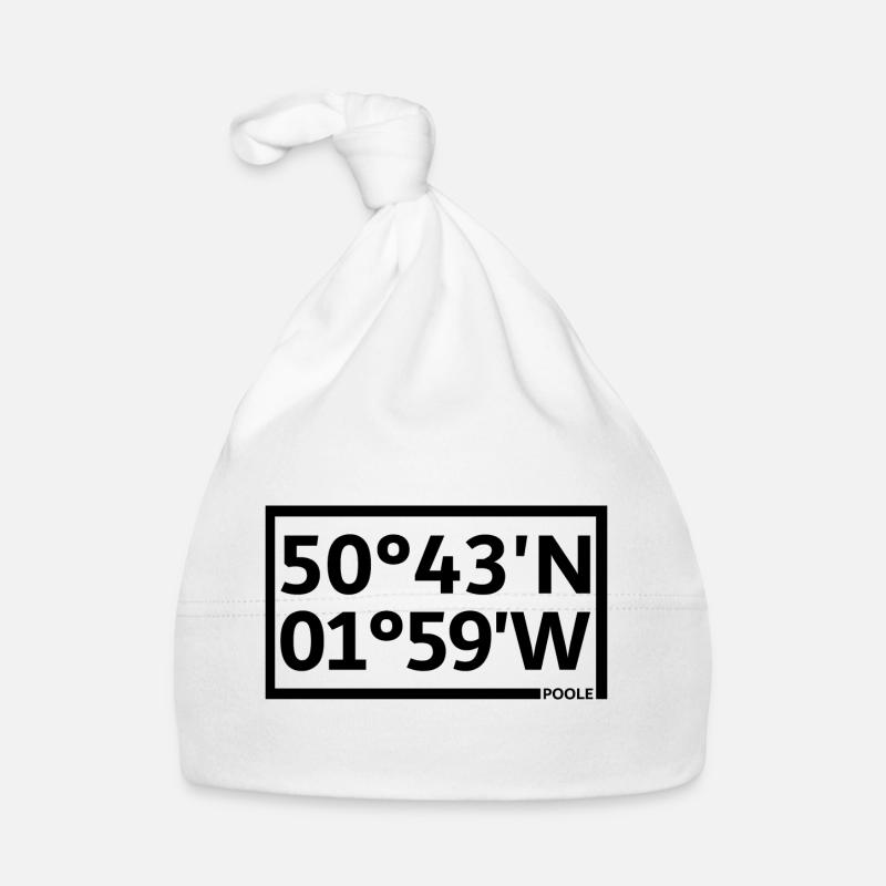 Pool coordinates Organic Baby Cap