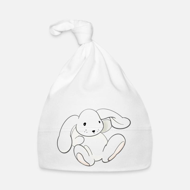 Lapin doudou bébé Bonnet bio Bébé