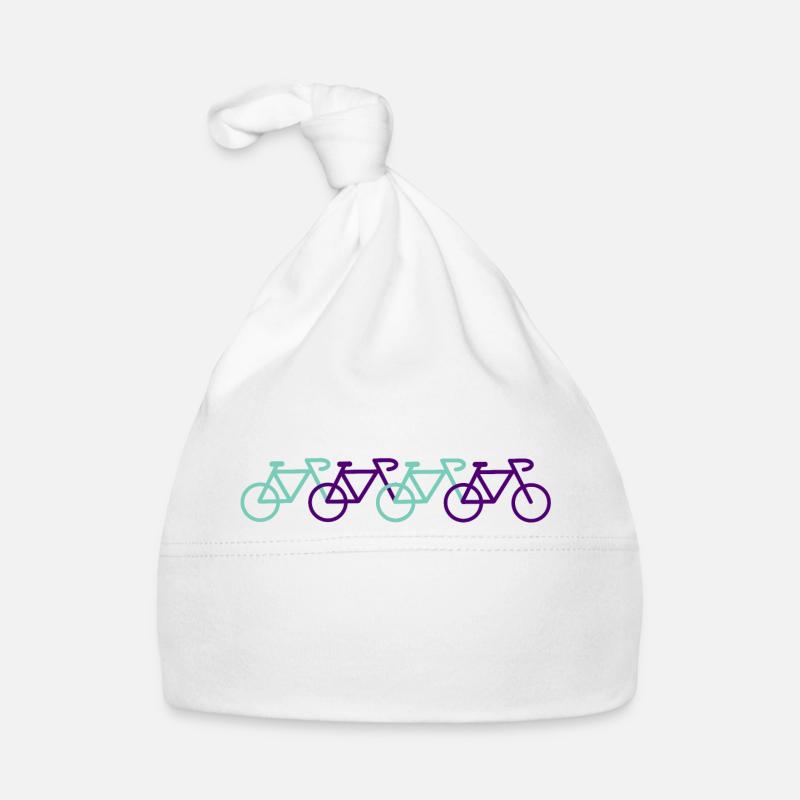 Bicycle Logo Organic Baby Cap