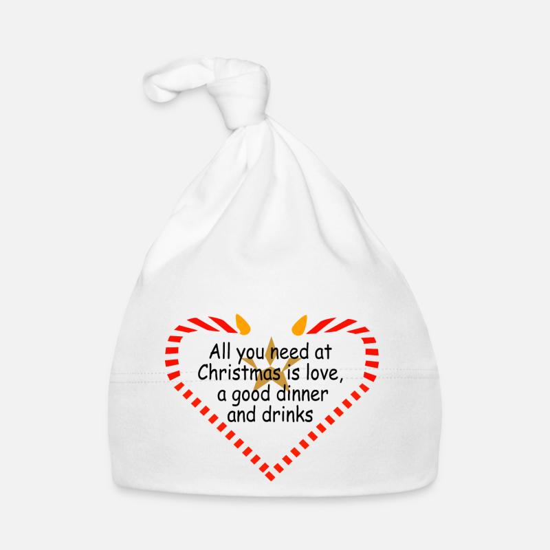 Devise de Noël Bonnet bio Bébé