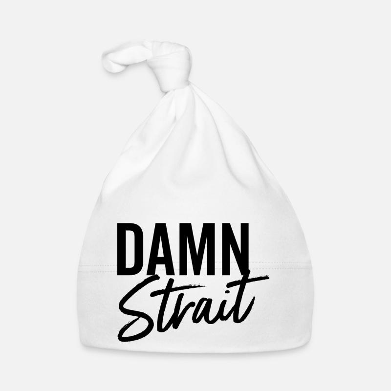 Damn Strait Organic Baby Cap