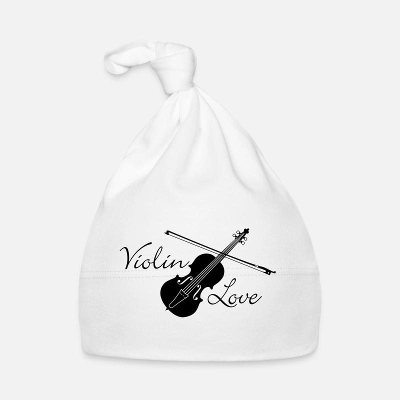 L’amour du violon Bonnet bio Bébé