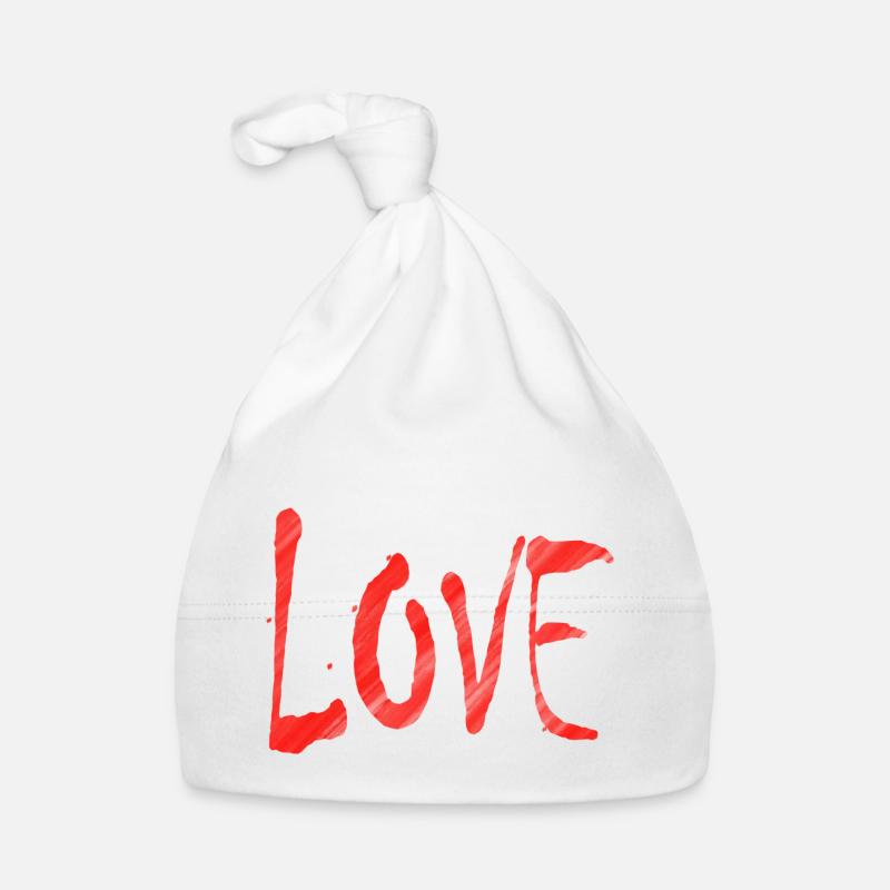 LOVE Organic Baby Cap