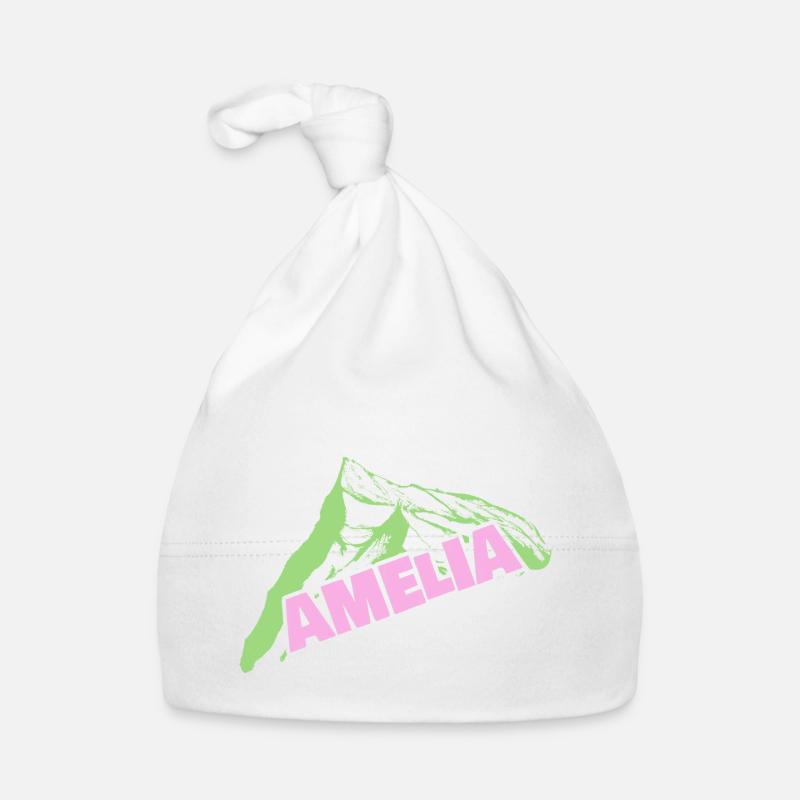 Escalade de bloc Alpinisme Prénom Amelia Bonnet bio Bébé