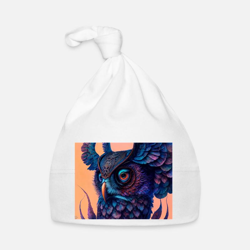 Eule Baby Bio-Mütze