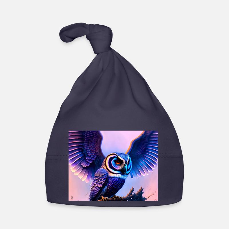 Eule Baby Bio-Mütze
