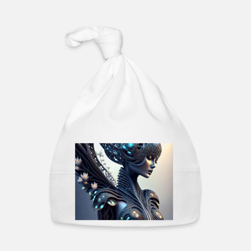 Femme fleur Bonnet bio Bébé