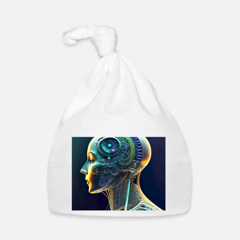 Mechanical brain Organic Baby Cap