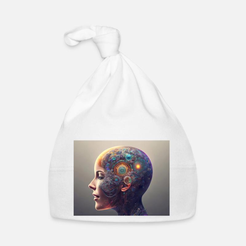 Mechanical head Organic Baby Cap