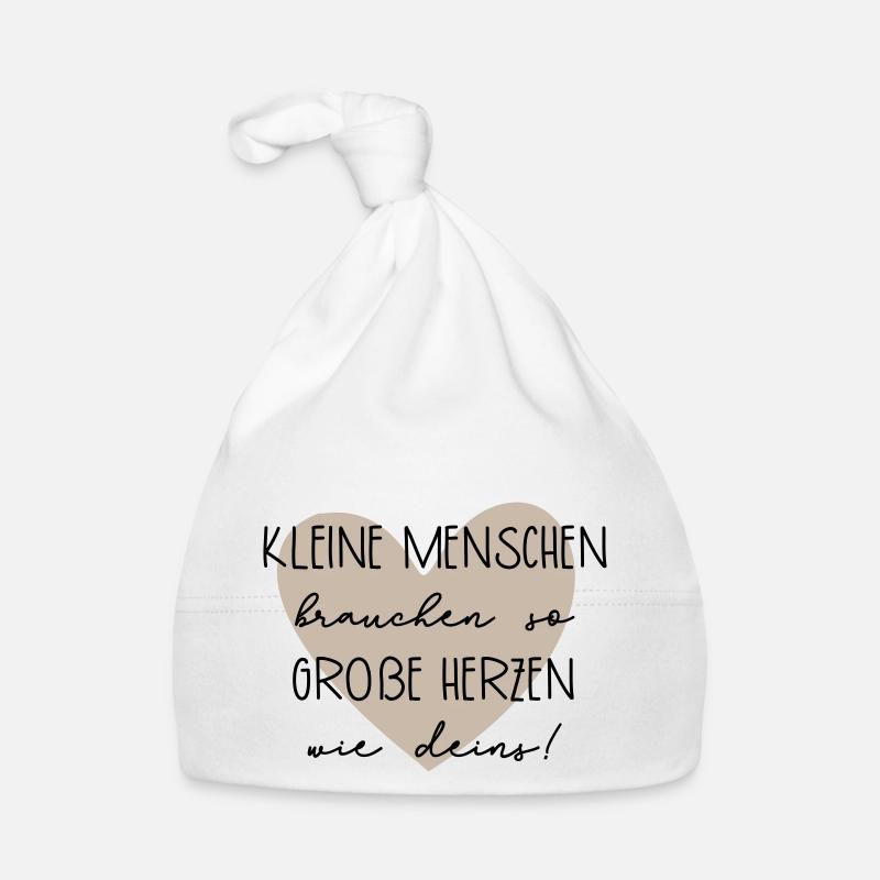 Abschiedsgeschenk mit Herz Baby Bio-Mütze