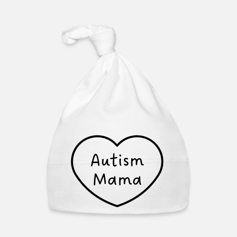 Autismus-Mama, Autismus-Bewusstsein Baby Bio-Mütze
