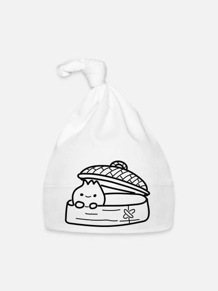 Bao - Organic Baby Cap - white - Front
