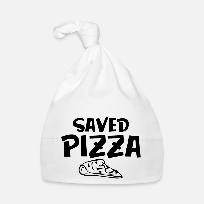 Saved Pizza Männer Bio Baby Bio-Mütze
