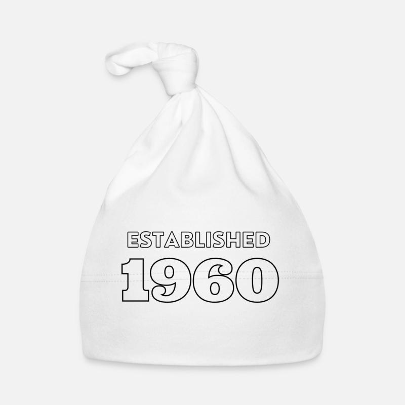 Established 1960 Organic Baby Cap