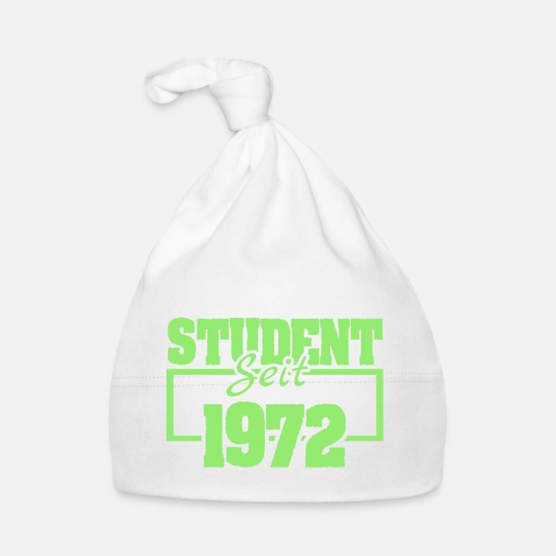 Student 1972 Baby Bio-Mütze