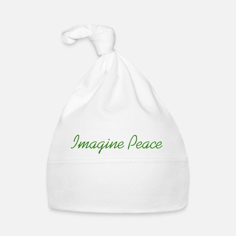 Imaginez la paix Bonnet bio Bébé