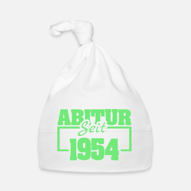 Diplômé de l’école secondaire 1954 Bonnet bio Bébé