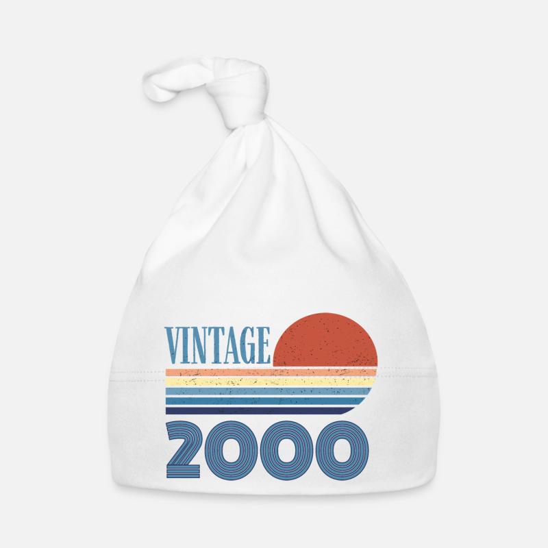 vintage 2000 Bonnet bio Bébé