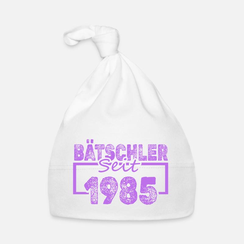 Saying 1985 Organic Baby Cap