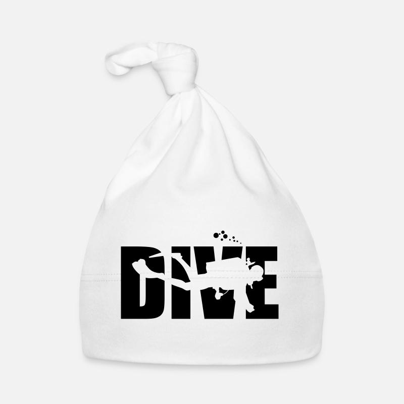 Dive Design für Tauchgang-Profis Baby Bio-Mütze