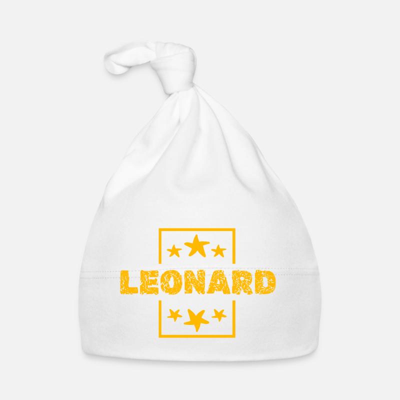 Leonard as Leonard Organic Baby Cap