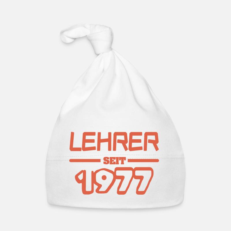 Enseignant 1977 Bonnet bio Bébé