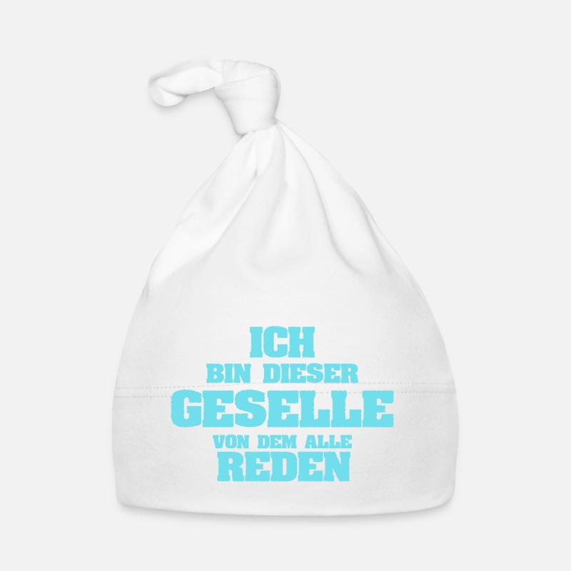 Professione operaio Cappellino ecologico per neonato