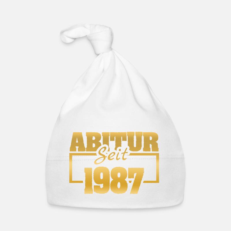 Pas d’école en 1987 Bonnet bio Bébé