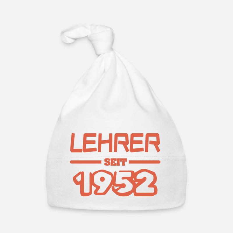 Lehrerin 1952 Baby Bio-Mütze