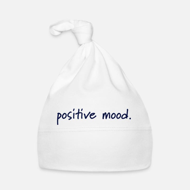 positive mood Organic Baby Cap