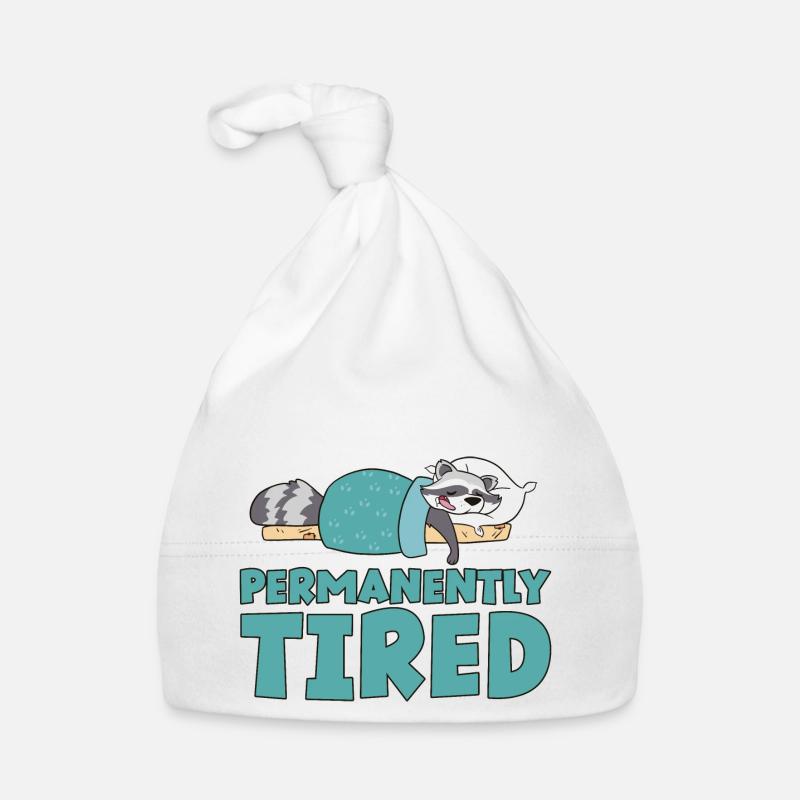 Permanently Tired 2 Organic Baby Cap