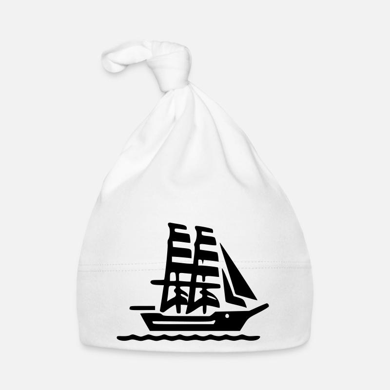 Segelschiff Baby Bio-Mütze