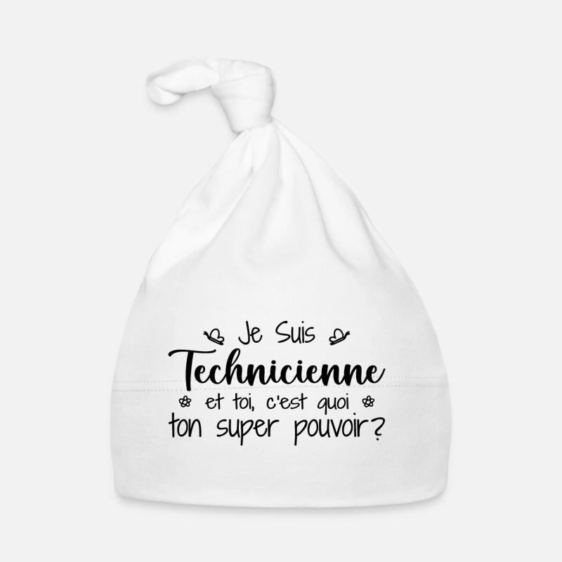 Ich bin Techniker. Was ist deine Superkraft? Baby Bio-Mütze