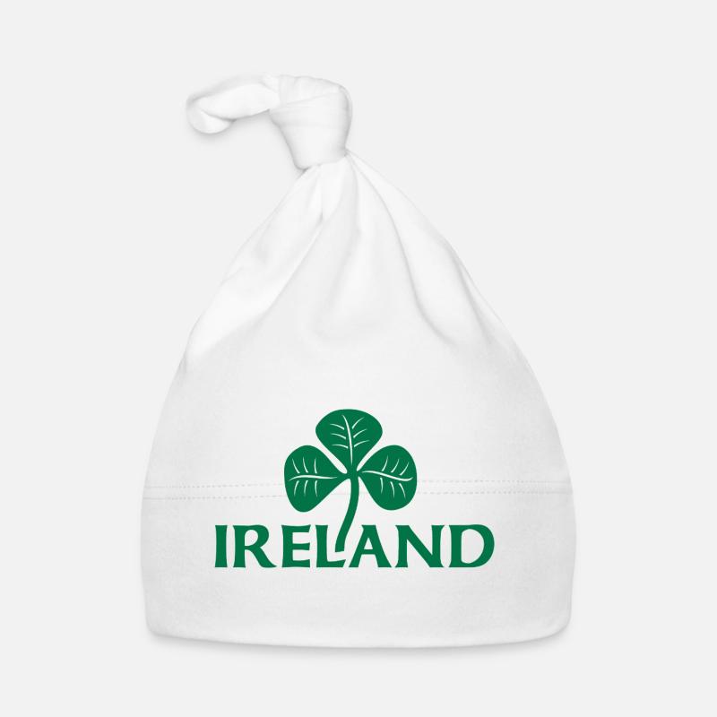 L’Irlande et le trèfle Bonnet bio Bébé