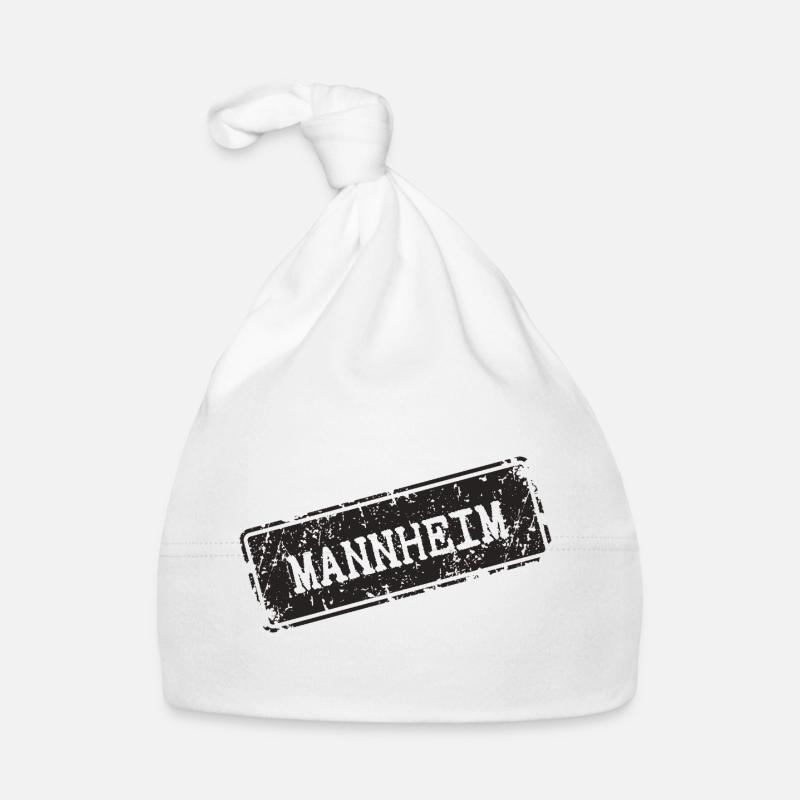 Conception du logo de la ville de Mannheim Bonnet bio Bébé