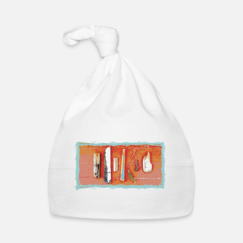 Rustic flotsam range Organic Baby Cap