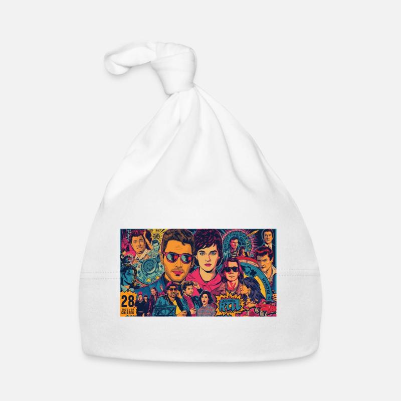 Icônes pop Bonnet bio Bébé