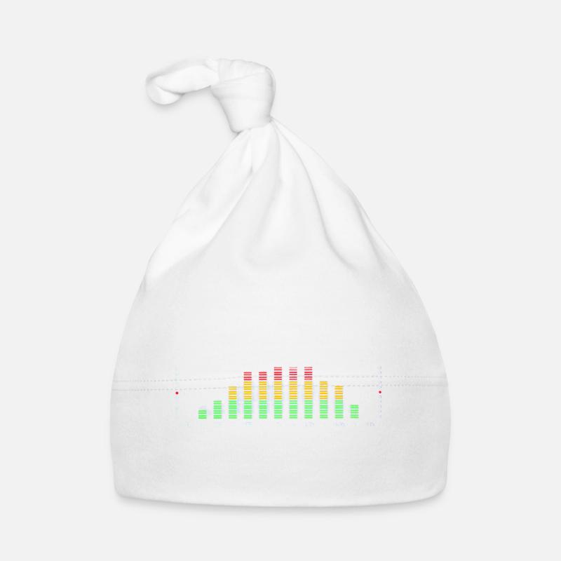 Rainbow Equalizer Pulse Baby Bio-Mütze