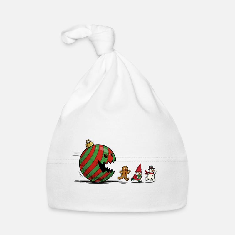 Verschlingende Weihnachtskugel Ornament Baby Bio-Mütze
