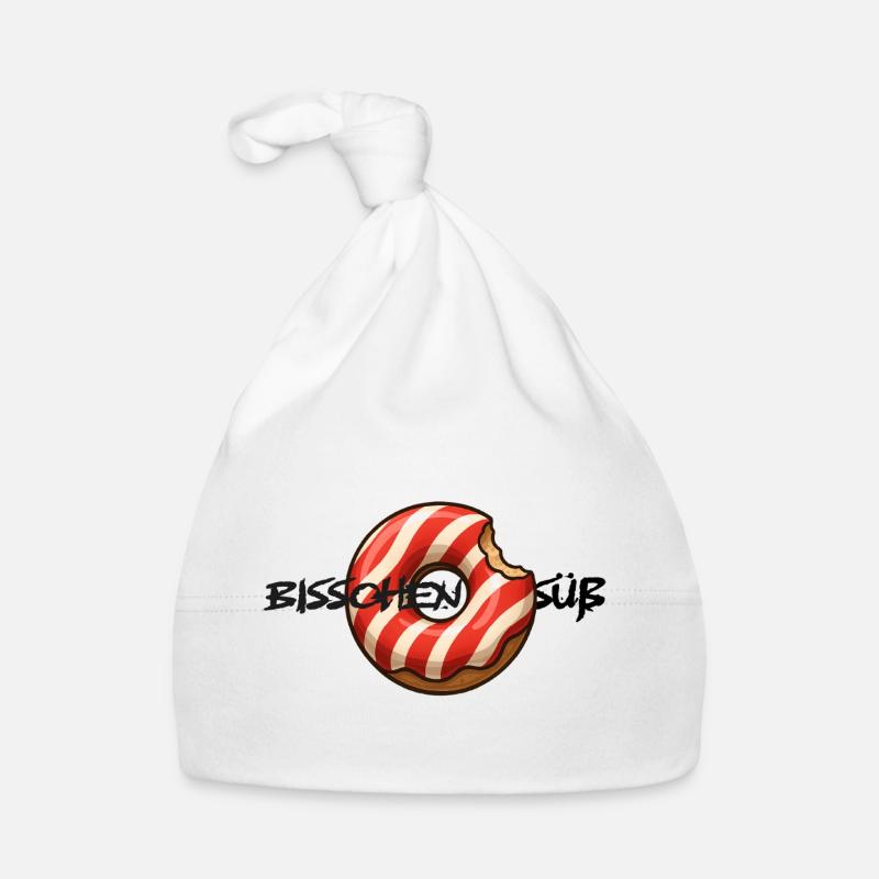 Bisschen süß – Candy Donut Baby Bio-Mütze